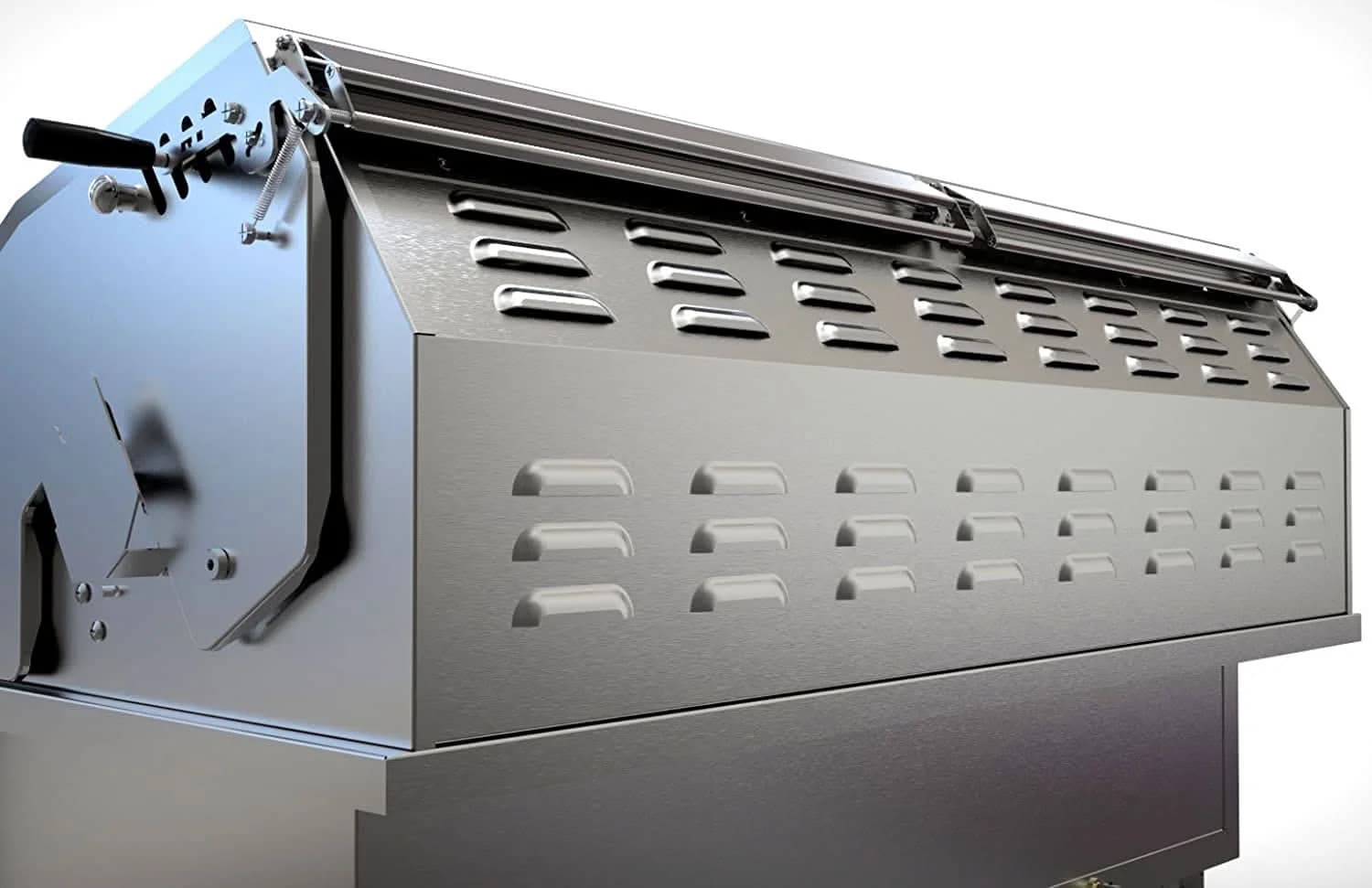Sunstone Emerald - 42-Inch 2-Burner Gas Hybrid Dual Zone Grill - Charcoal/Wood Burning - EMCHDZ42-NG - image 5