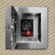 Summerset Locking Cabinet to house ESTOP1 0H and ESTOP2 5H Timers. - ESTOP-LC-KIT - image 2