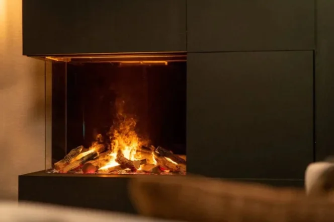 Dimplex e-MatriX Two-Sided Built-in Electric Firebox Left-facing- FEF3226L2L - image 2