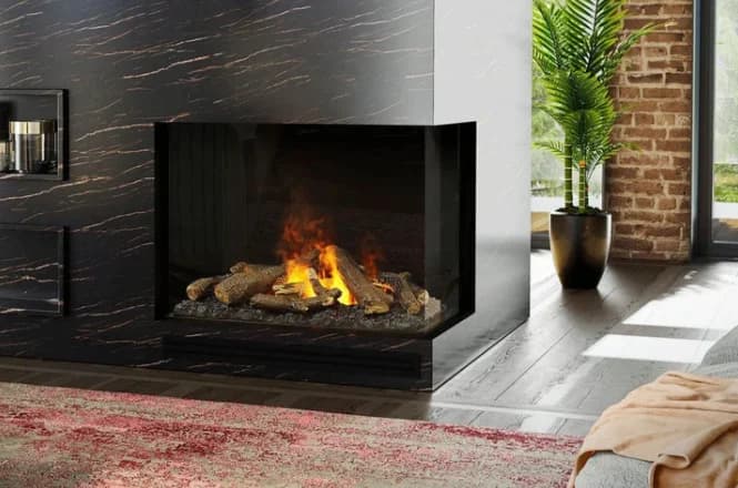 Dimplex e-MatriX Two-Sided Built-in Electric Firebox Right-facing- FEF3226L2R - image 4