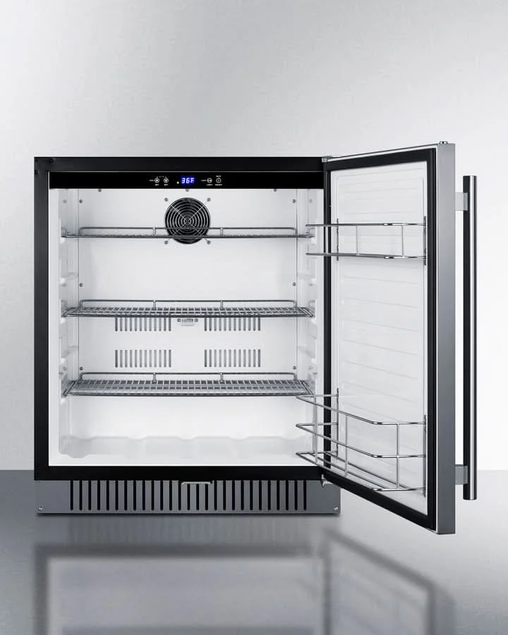 Summit 27-Inch Wide Built-In One Door All-Refrigerator, ADA Compliant - FF27BSSADA - image 7