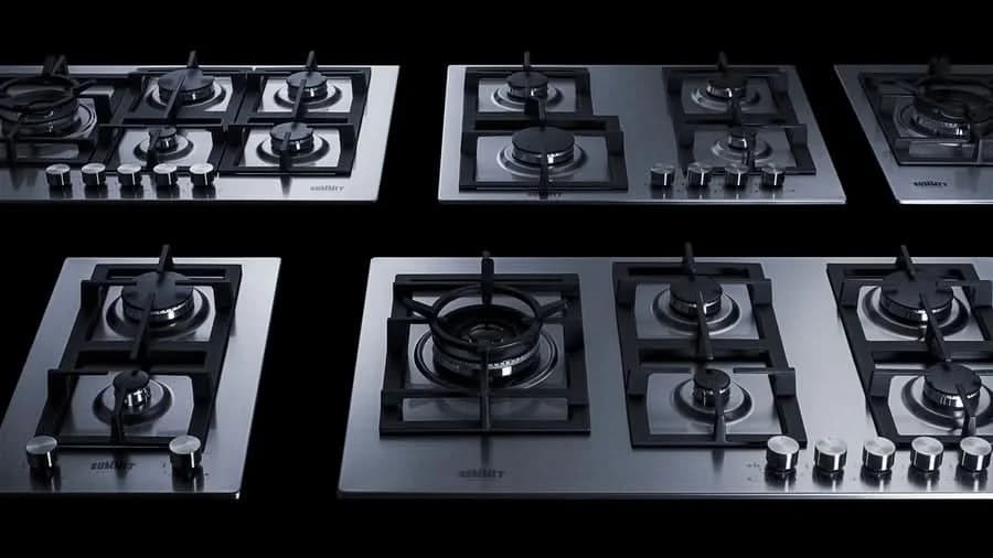 Summit 15 Wide 1 Burner Gas Cooktop In Stainless Steel - GCJ1SSTK15 - image 3