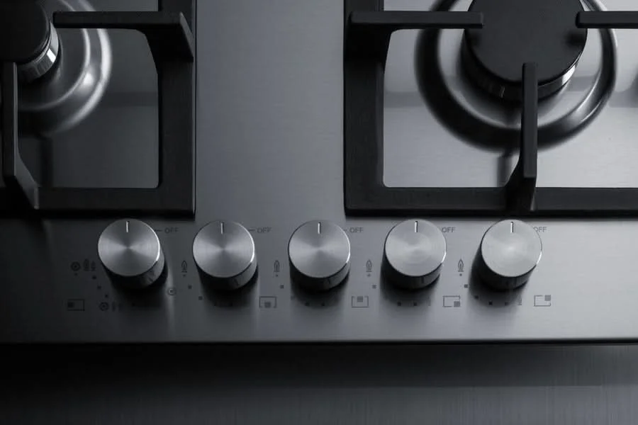 Summit 34 Wide 5 Burner Propane Gas Cooktop In Stainless Steel - GCJ536SSLP - image 5