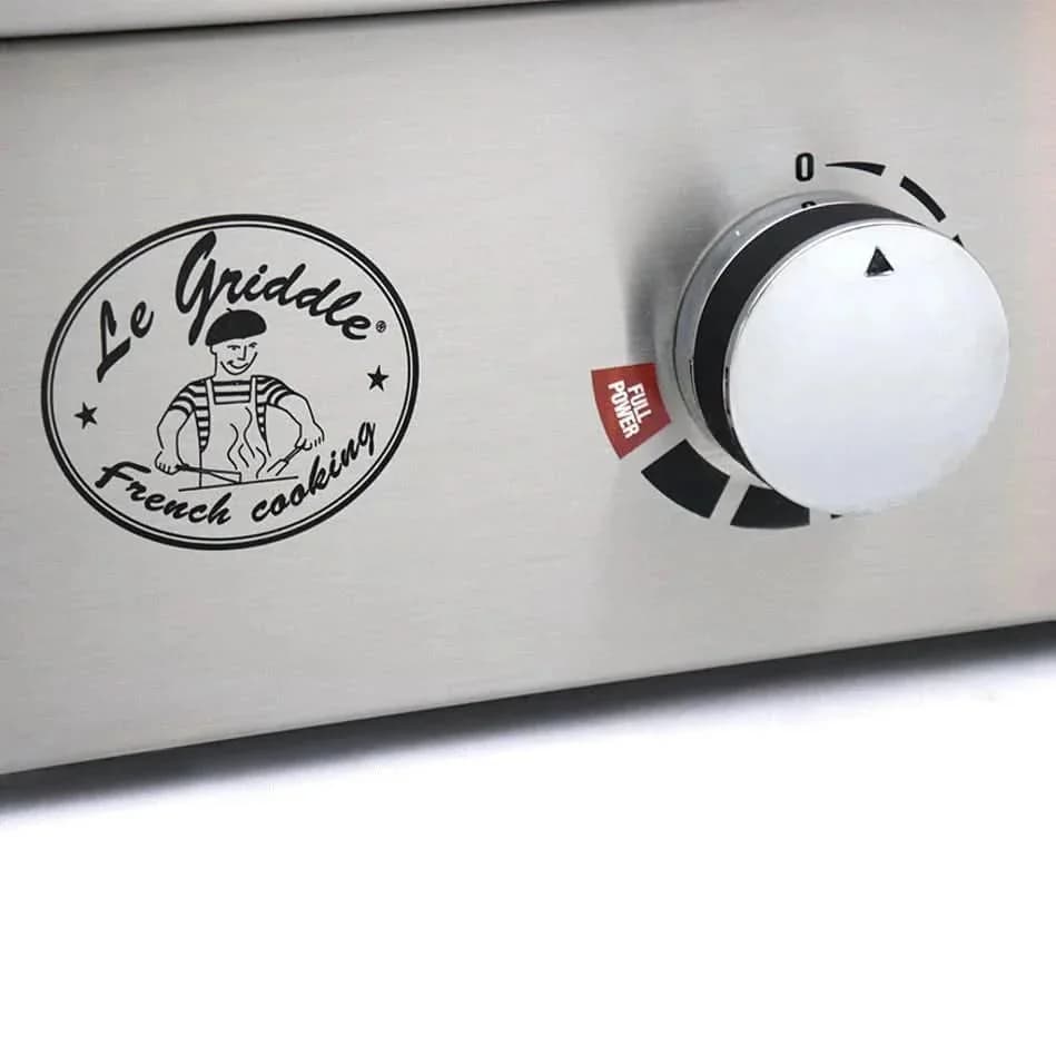 Le Griddle Wee - 16-Inch 1-Burner Built-In / Countertop Griddle - Electric - GEE40 - image 2