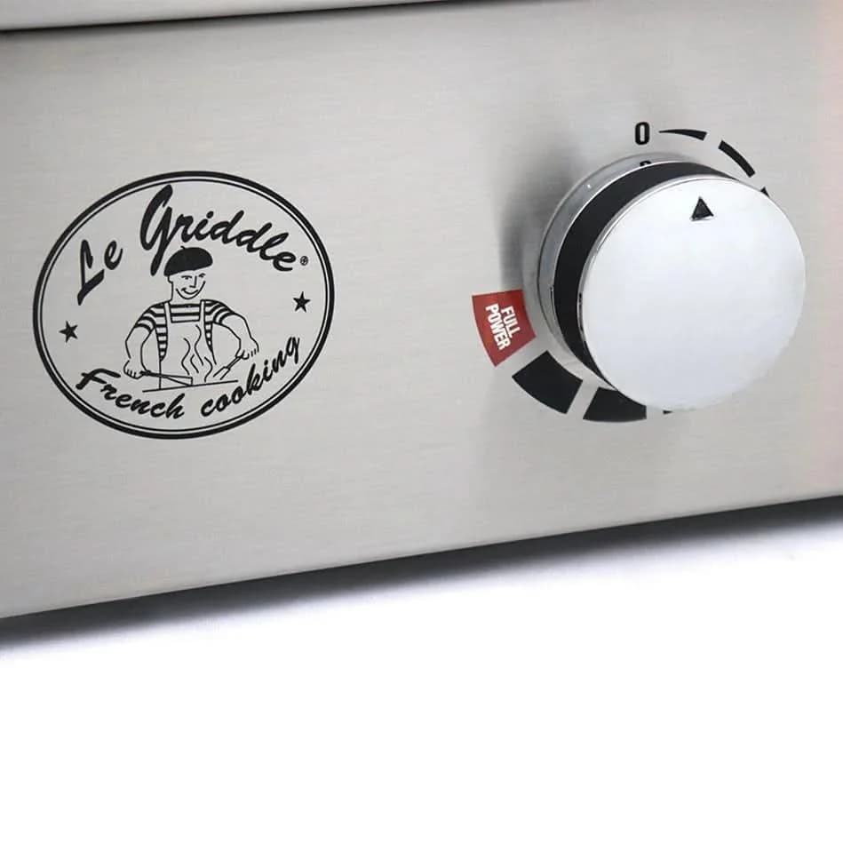 Le Griddle Original - 30-Inch 2-Burner Freestanding Griddle - Electric - GEE75 + GFCART75 - image 3