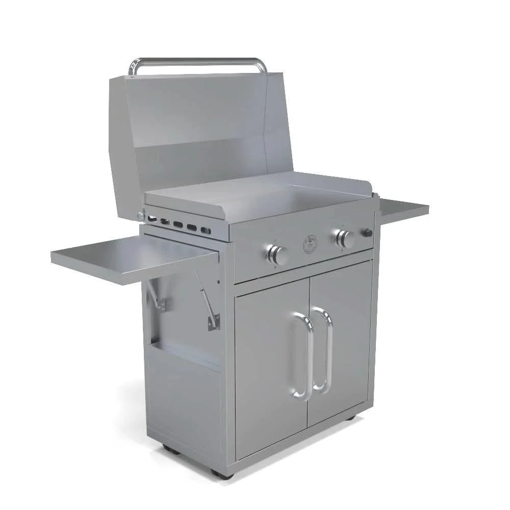 Le Griddle Original - 30-Inch 2-Burner Freestanding Griddle - Liquid Propane Gas - GFE75 + GFCART75 - image 4