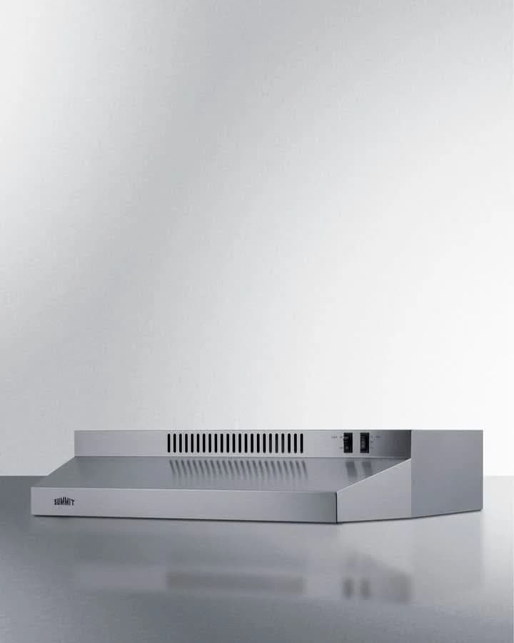 Summit 24 Under Cabinet Convertible Range Hood, ADA Compliant Stainless Steel - H24RSSADA - image 4