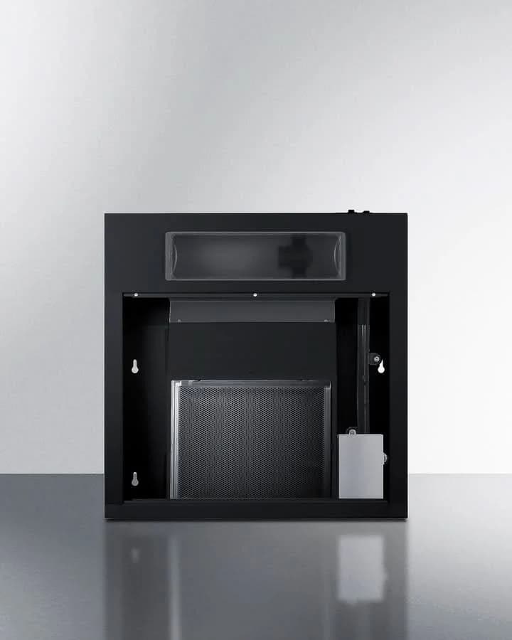 Summit 20 Under Cabinet Convertible Range Hood Black - HC20BB - image 7