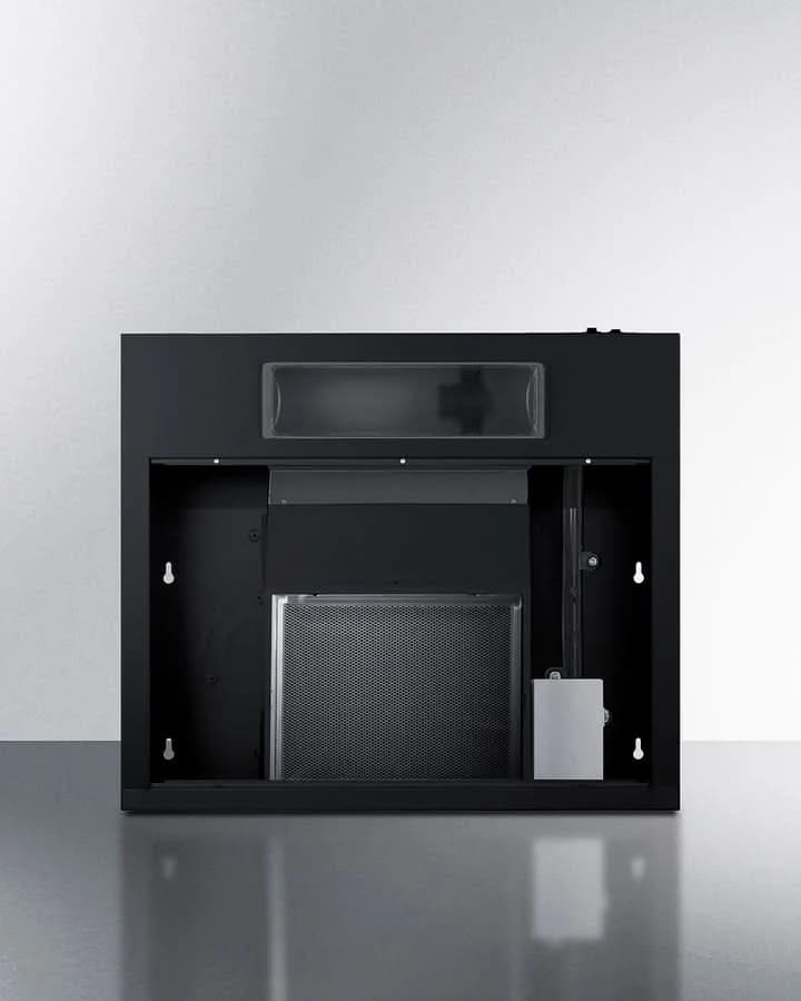 Summit 24 Under Cabinet Convertible Range Hood Black - HC24BB - image 3