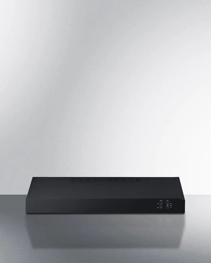 Summit 24 Under Cabinet Convertible Range Hood, ADA Compliant Black - HC24BBADA - image 3