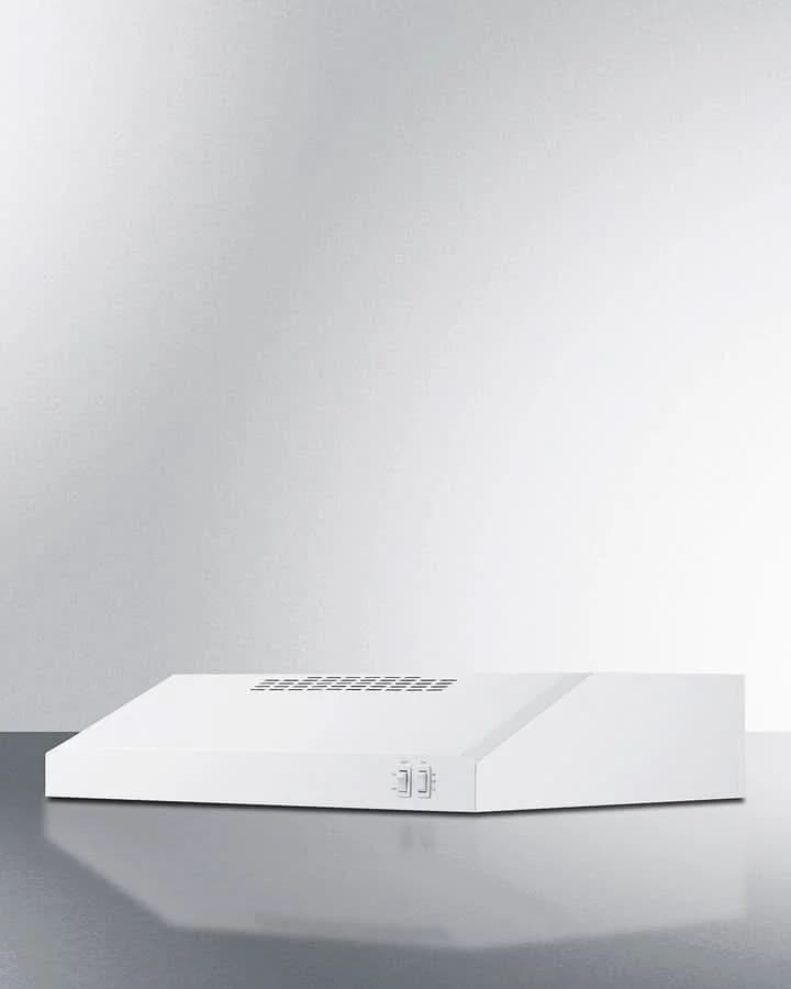 Summit 24 Under Cabinet Convertible Range Hood White - HC24WW