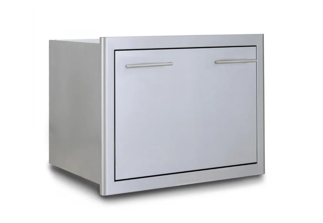 Blaze 22-Inch Stainless Steel Ice Bin Cooler / Wine Chiller - BLZ-ICE-DRW-H