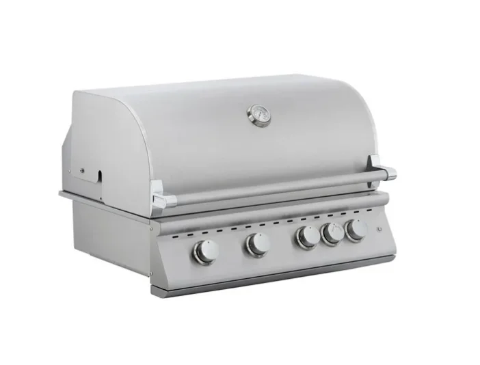 Grandeur Traditional 32-inch Built-In 4 Burner Stainless Steel Bbq Grill for Outdoor Kitchen - 32BBQTraditional