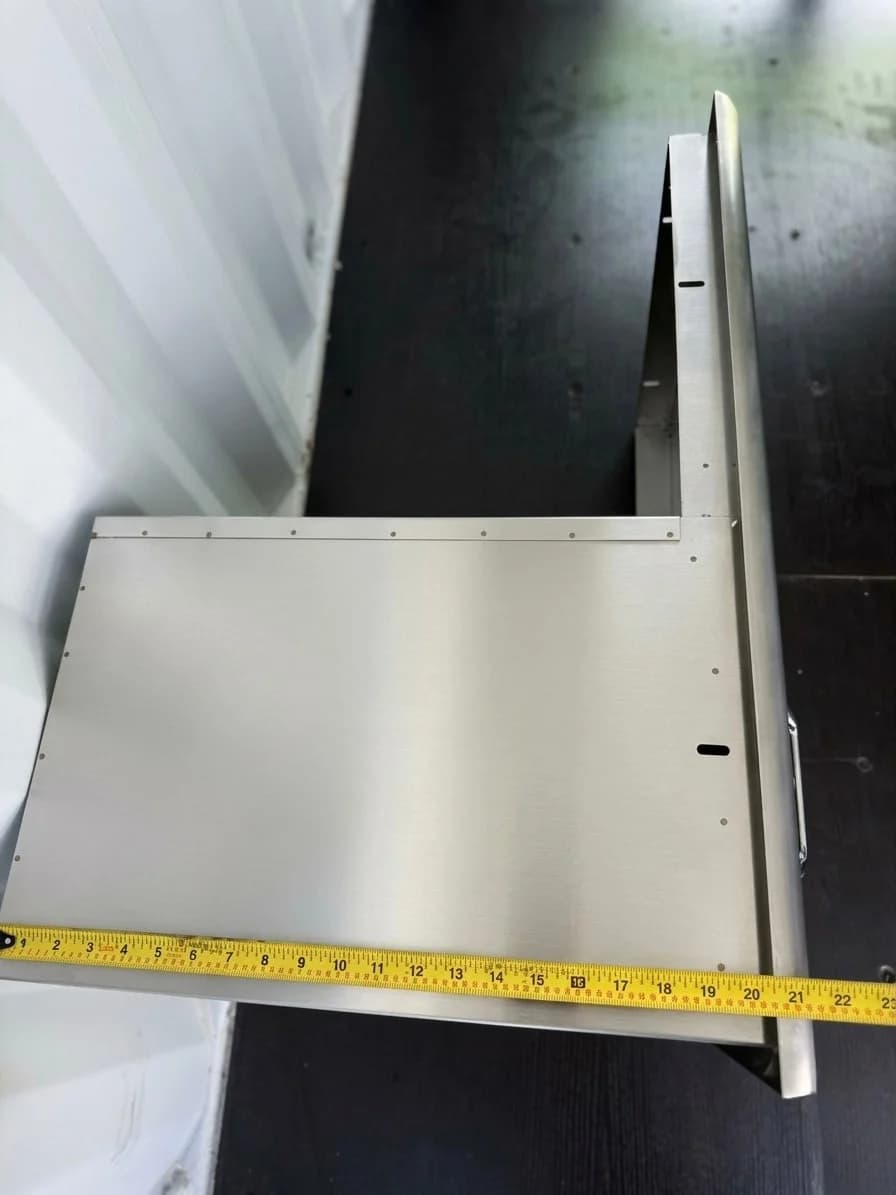 OCI Stainless Steel 32'' 2 Door/ Drawer Combo Open Box- OCI-32CDU-OB - image 8