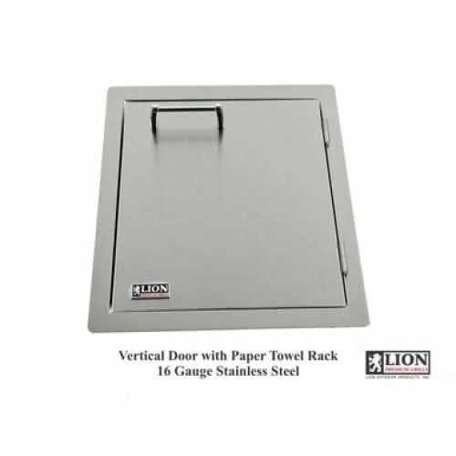 Lion Premium Grills 17-Inch Access Door With Towel Rack, Vertical (Open Box) - L62945-OB - image 3