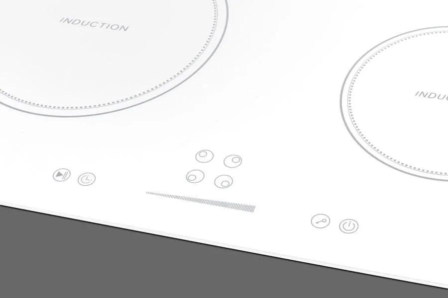 Summit - 24 Wide 208-240V 4-Zone Induction Cooktop - SINC4B242W - image 5
