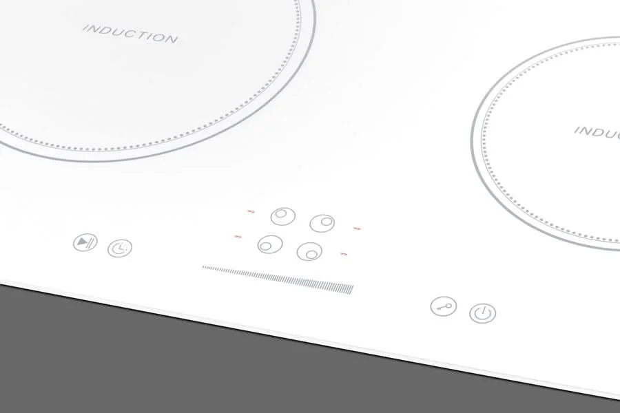 Summit - 24 Wide 208-240V 4-Zone Induction Cooktop - SINC4B242W - image 4