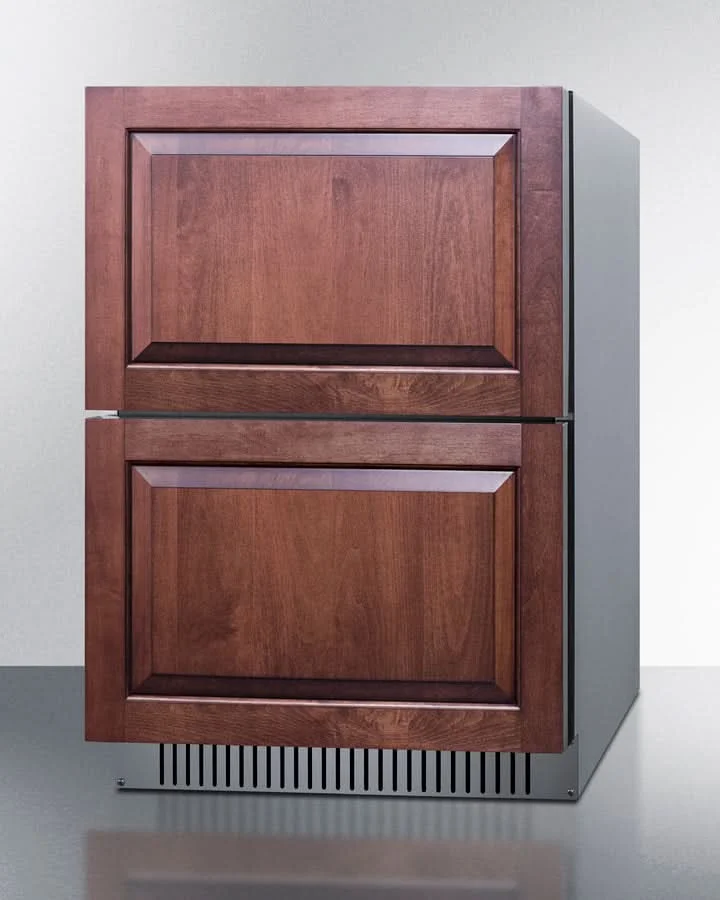 Summit 24-Inch Outdoor Drawer Refrigerator Stainless Steel - ADRF244CSS - image 4