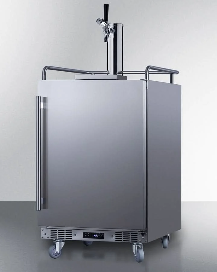 Summit - 24 Wide Built-In Outdoor Commercial Beer Kegerator - BC74OSCOM - image 2