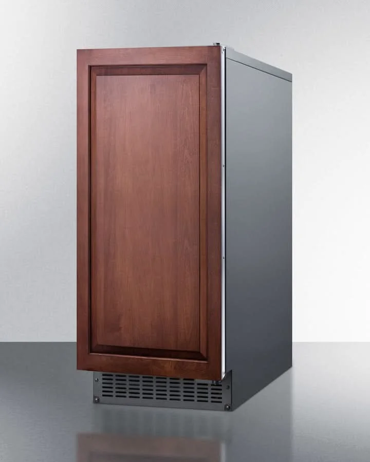 Summit - 62 lbs Clear Outdoor Icemaker (Panel Not Included) - BIM68OSGDRIF - image 3