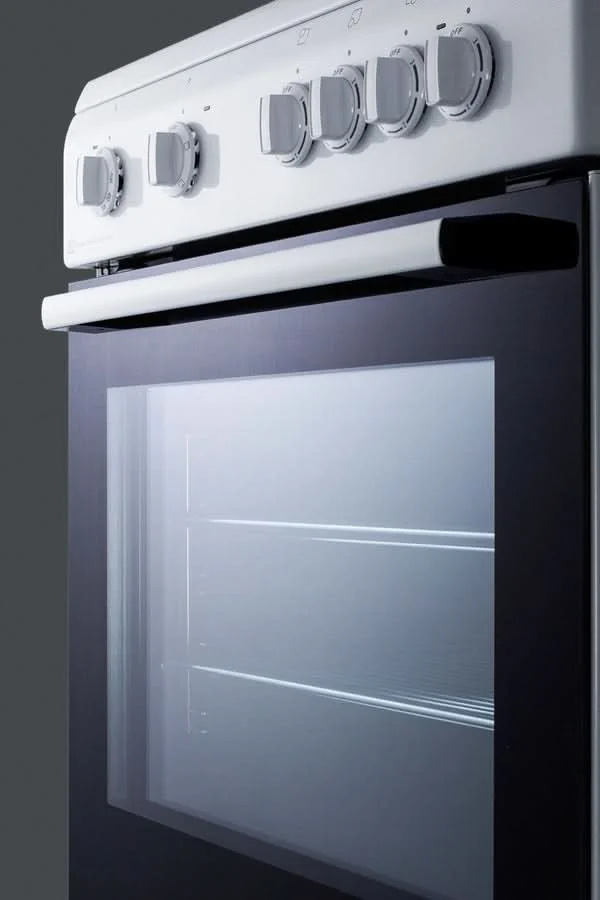 Summit - 24 Wide Smooth Top Electric Range - CLRE24WH - image 7