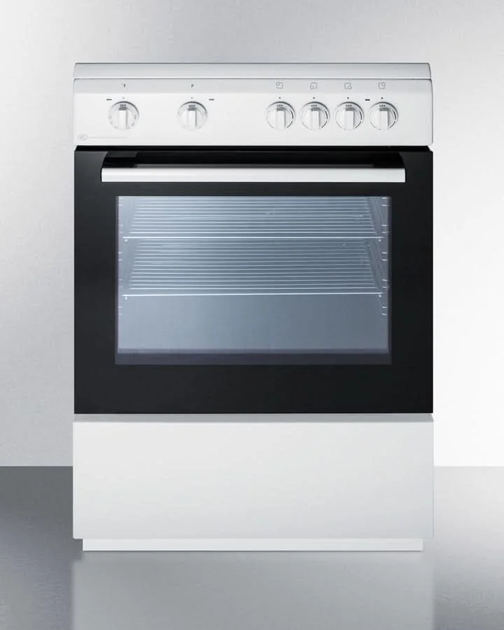 Summit - 24 Wide Smooth Top Electric Range - CLRE24WH - image 10