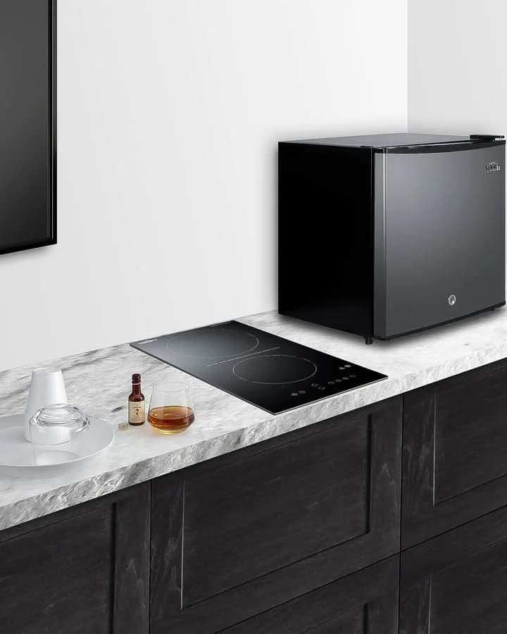 Summit - 12 Wide 230V 2-Burner Radiant Cooktop With Safety Shutoff - CRH2BT30230 - image 8