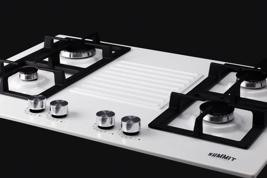 Summit - 30 Wide 4-Burner Gas Cooktop - GC431W - image 5