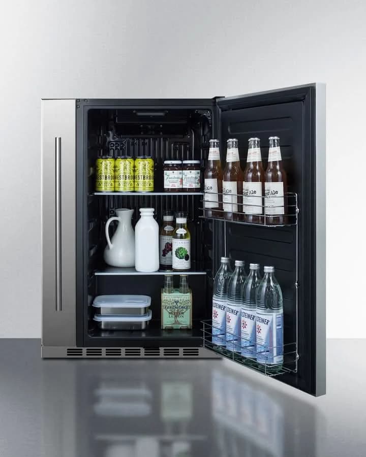 Summit 24-Inch Outdoor Refrigerator with Lock - SPR196OS24 - image 4