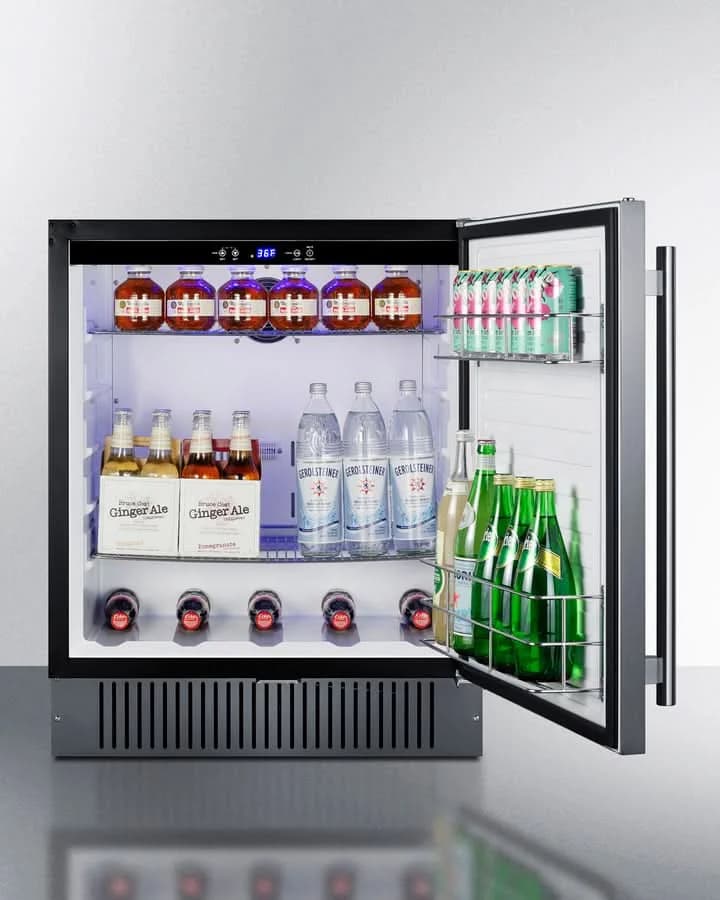 Summit 27-Inch Outdoor Refrigerator - SPR2700SS - image 5