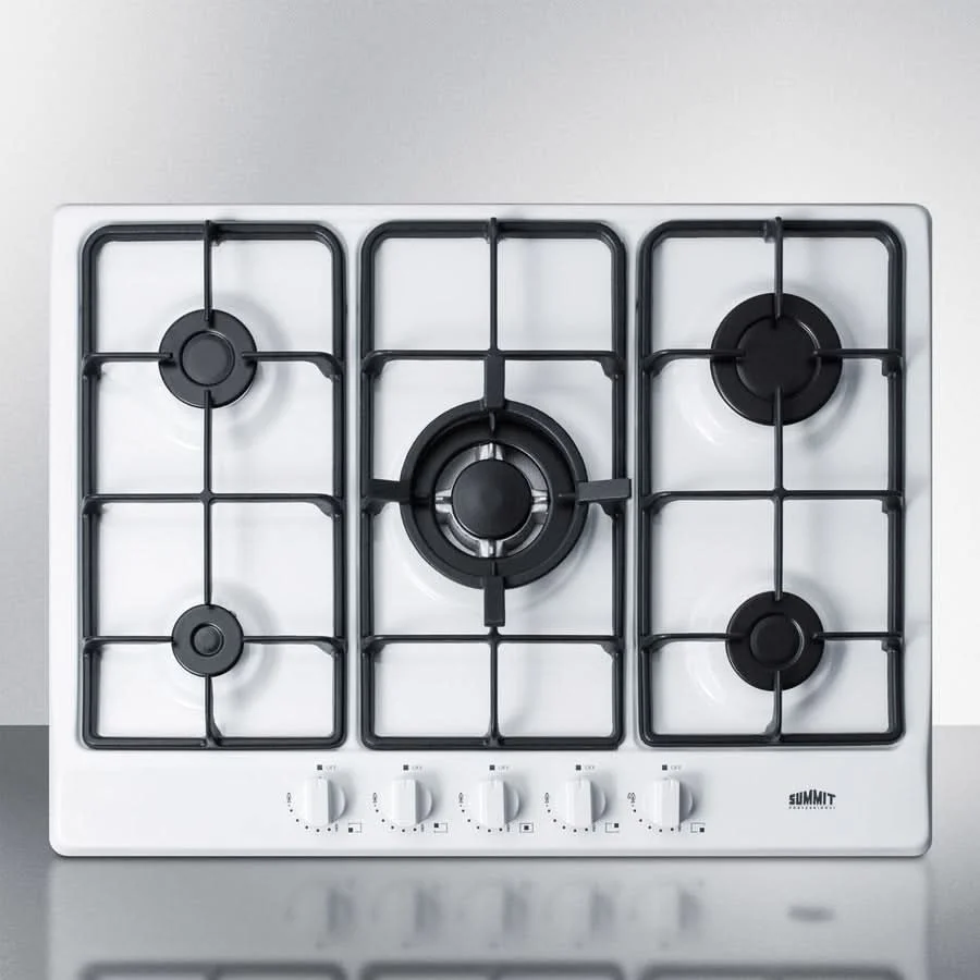Summit - 27 Wide 5-Burner Gas Cooktop - GC5271W - image 2
