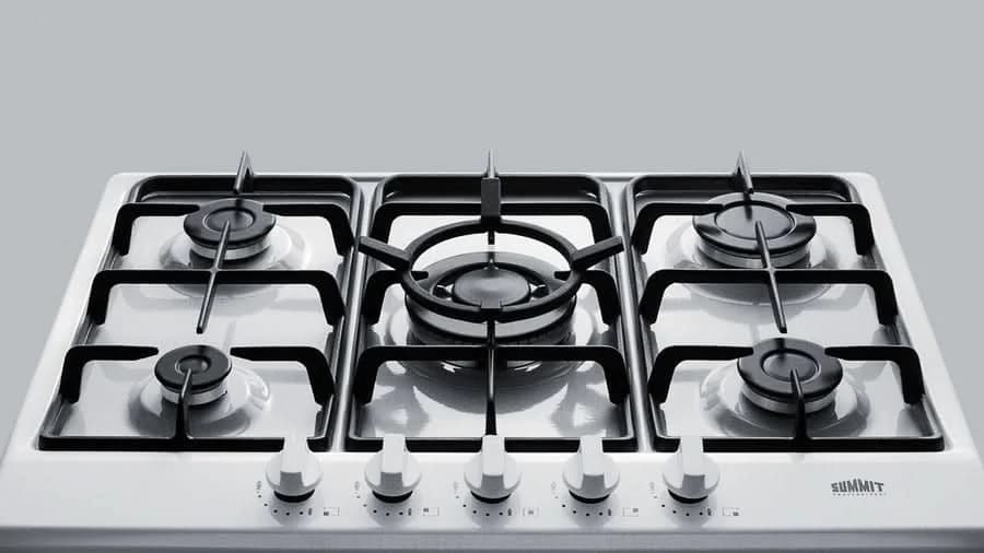 Summit - 27 Wide 5-Burner Gas Cooktop - GC5271W - image 7