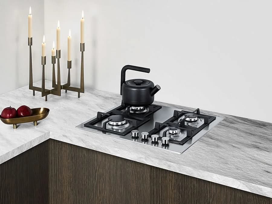 Summit - 24 Wide 4-Burner Gas Cooktop In Stainless Steel - GCJ4SS - image 5