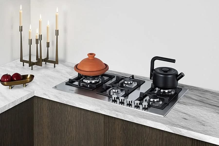 Summit - 34 Wide 5-Burner Gas Cooktop In Stainless Steel - GCJ536SS - image 6