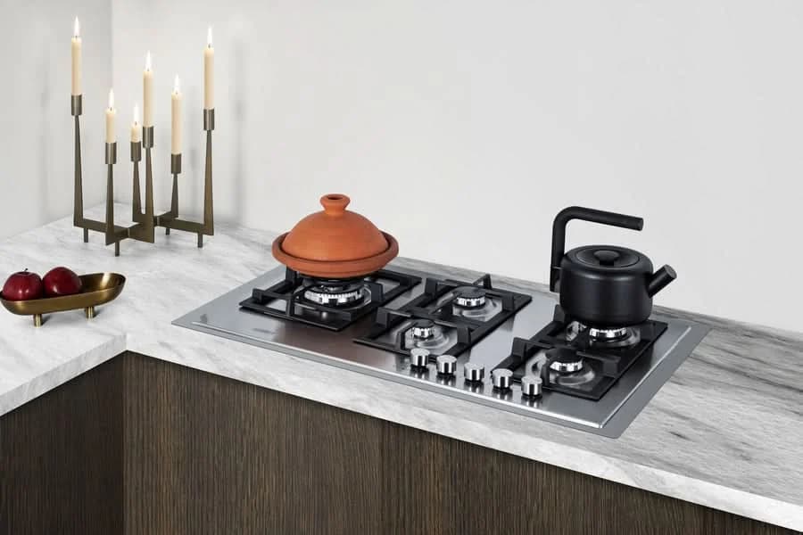 Summit - 34 Wide 5-Burner Gas Cooktop In Stainless Steel - GCJ536SSTK - image 2