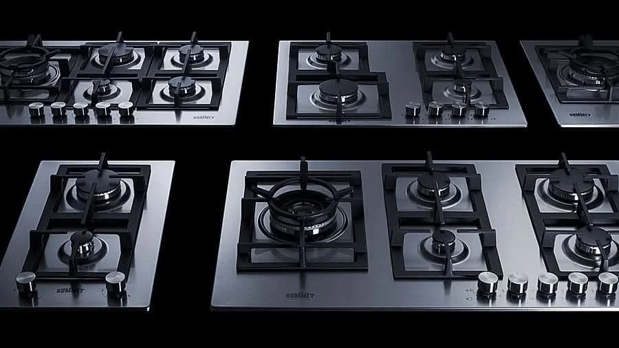 Summit - 12 Wide 1-Burner Gas Cooktop In Stainless Steel - GCJ1SS - image 5