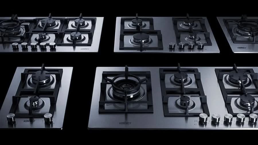 Summit - 12 Wide 2-Burner Propane Gas Cooktop In Stainless Steel - GCJ2SSLP - image 6