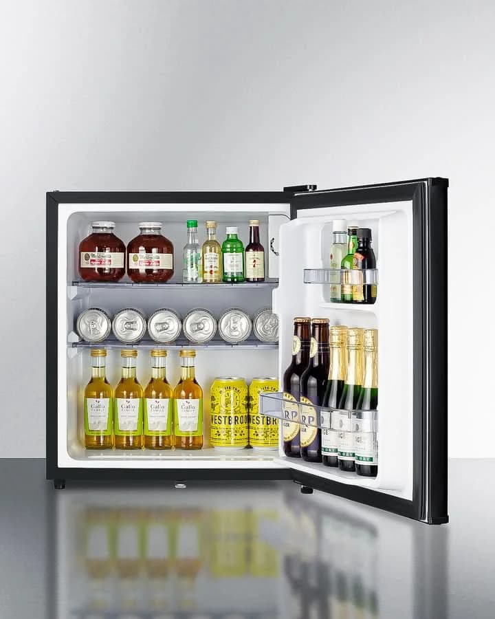 Summit - Compact Minibar 18” Wide Black - MB41B - image 3