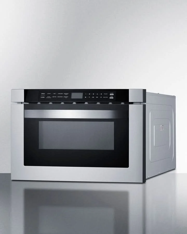 Summit - 24 Wide Built-In Drawer Microwave - MDR245SS - image 5