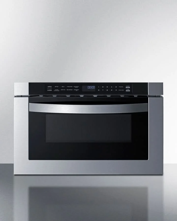 Summit - 24 Wide Built-In Drawer Microwave - MDR245SS