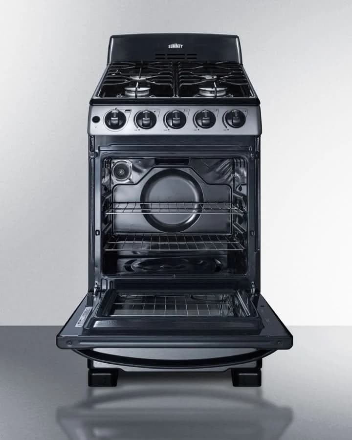 Summit - 20 Wide Gas Range - PRO201SS - image 3