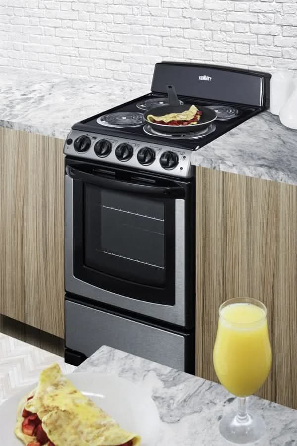 Summit - 20 Wide Electric Coil Range - PROEL20SS - image 5