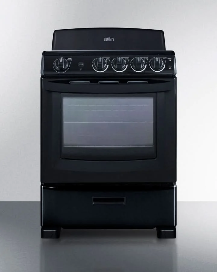 Summit - 24 Wide Electric Coil Range - RE2413B - image 3