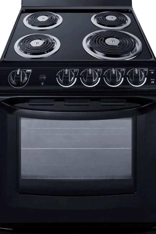 Summit - 24 Wide Electric Coil Range - RE2413B - image 5