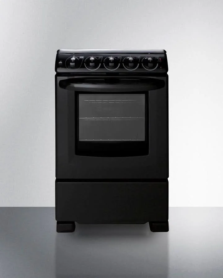 Summit - 20 Wide Electric Smooth-Top Range - REX2051BRT - image 6