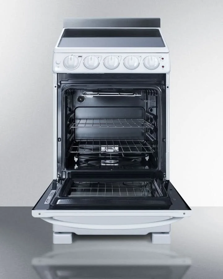 Summit - 20 Wide Electric Smooth-Top Range - REX2051WRT - image 2