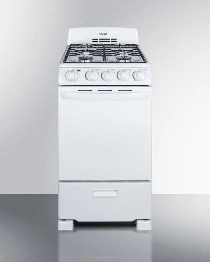 Summit - 20 Wide Gas Range - RG200WS