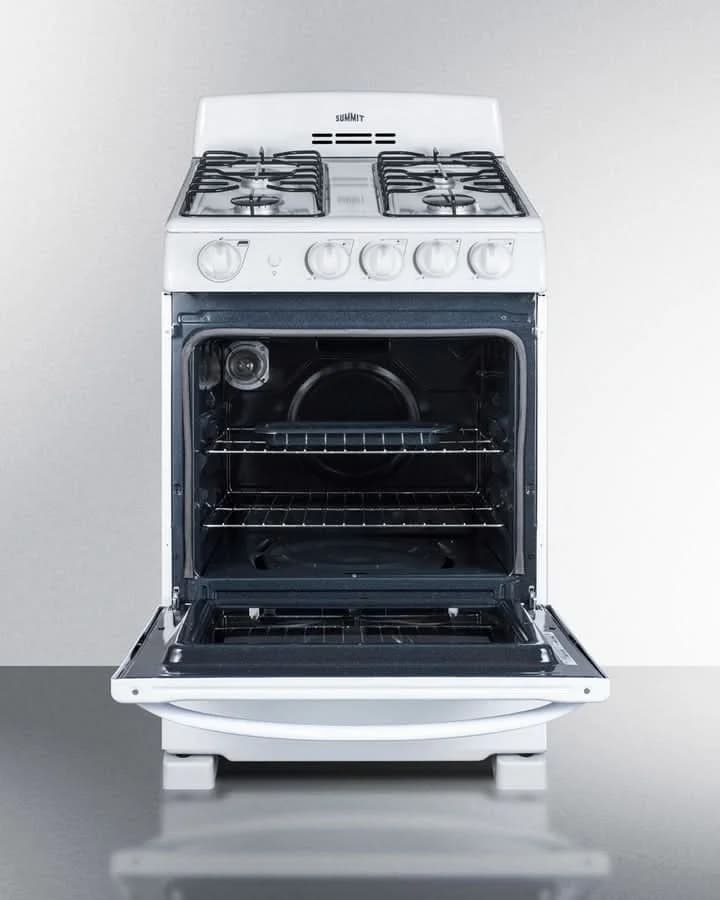 Summit - 24 Wide Gas Range - RG244WS - image 2