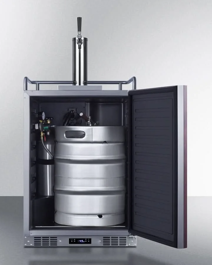 Summit - 24 Wide Built-In Kegerator (Panel Not Included) - SBC682PNR - image 6