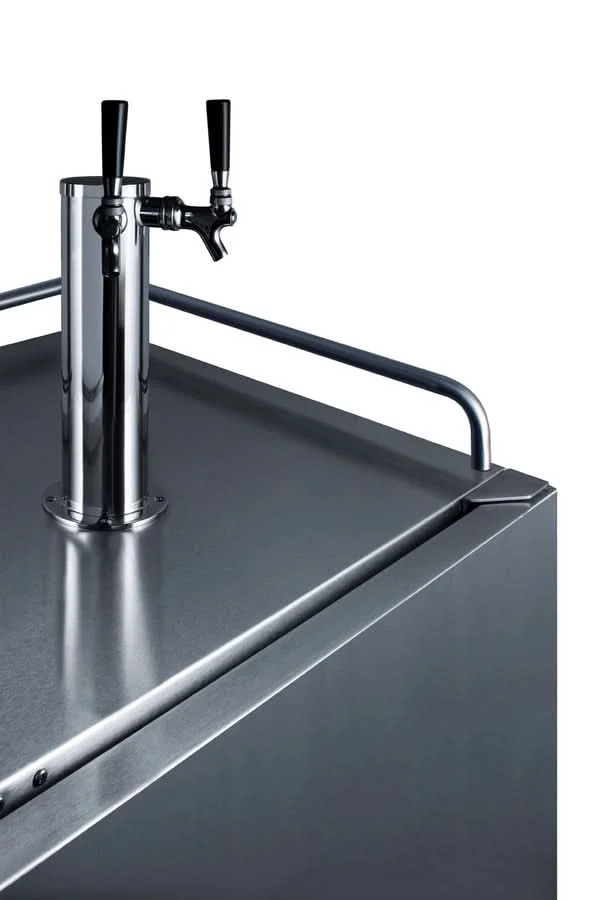 Summit - 24 Wide Built-In Outdoor Beer Kegerator - SBC683OSTWIN - image 4